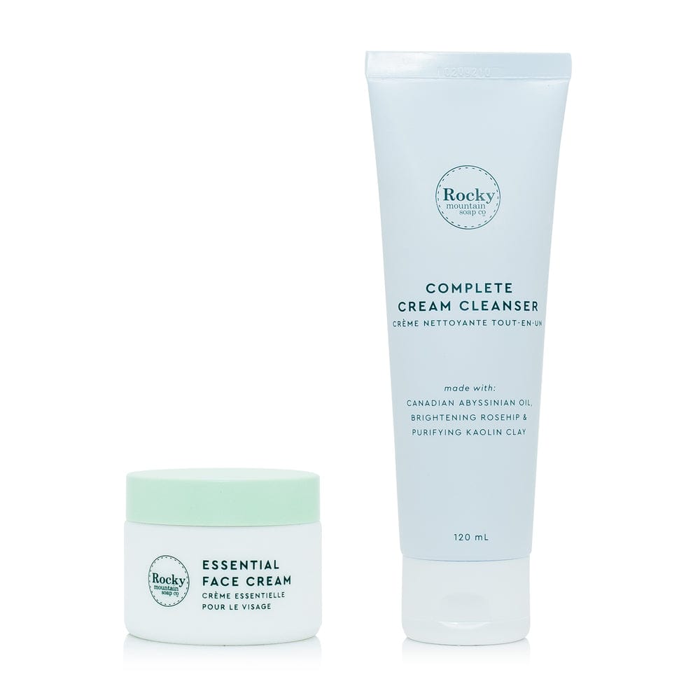 Essential Face Cream & Complete Cream Cleanser 1 Essential Face Cream & Complete Cream Cleanser