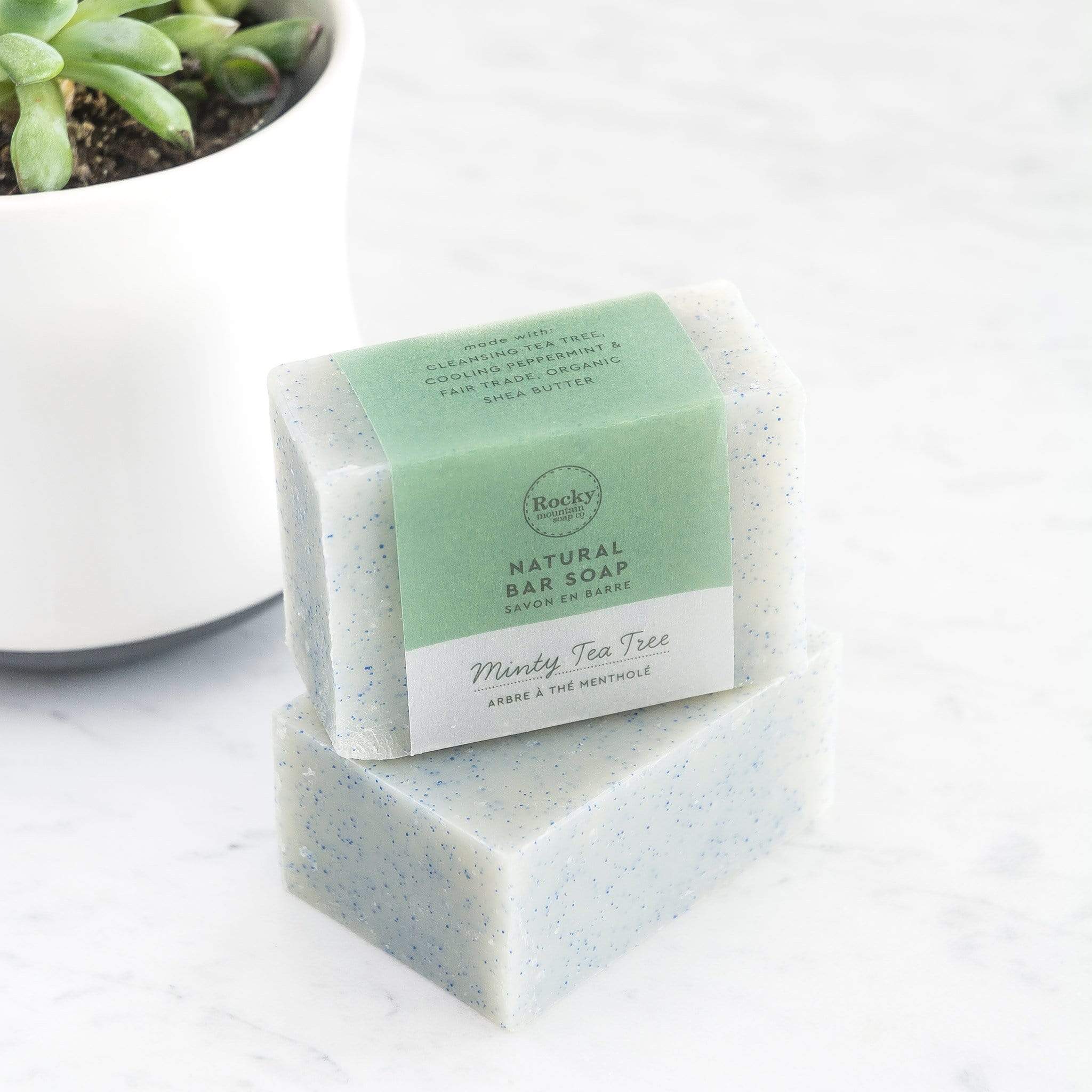 Minty Tea Tree Soap 2 Minty Tea Tree Soap