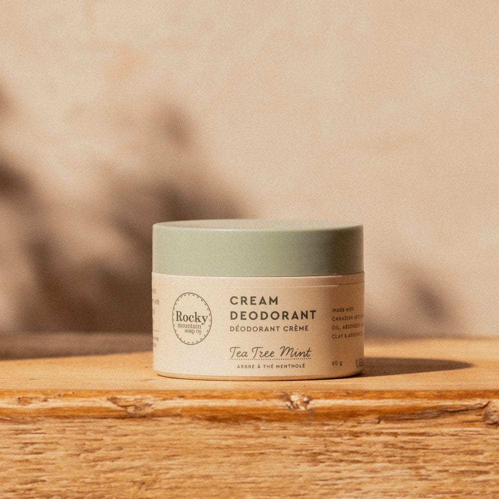 Tea Tree Mint Cream Deodorant 2 Tea Tree Mint Cream Deodorant