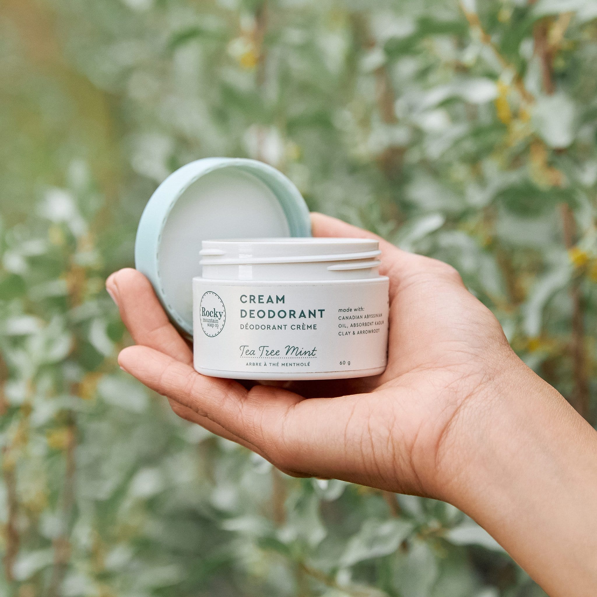 Tea Tree Mint Cream Deodorant 3 Tea Tree Mint Cream Deodorant