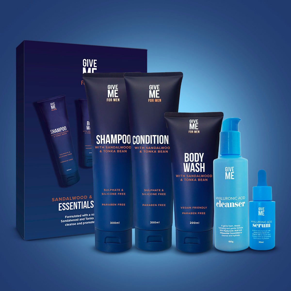 Men's Hair, Skin and Body Care Set (Worth £44.97)