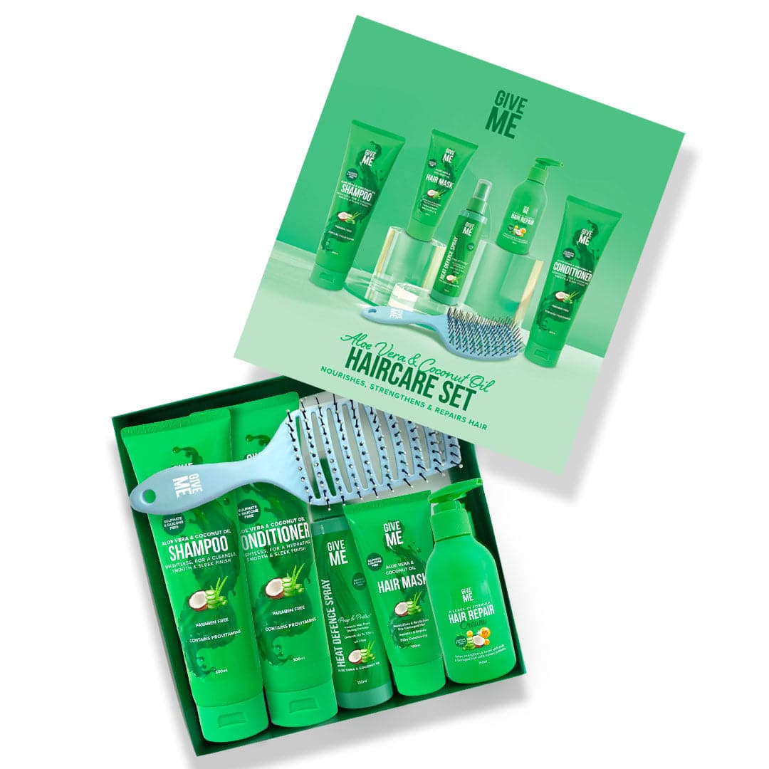 Aloe Vera & Coconut Oil Full Haircare Set (Worth £53.98) 6 Aloe Vera & Coconut Oil Full Haircare Set (Worth £53.98)