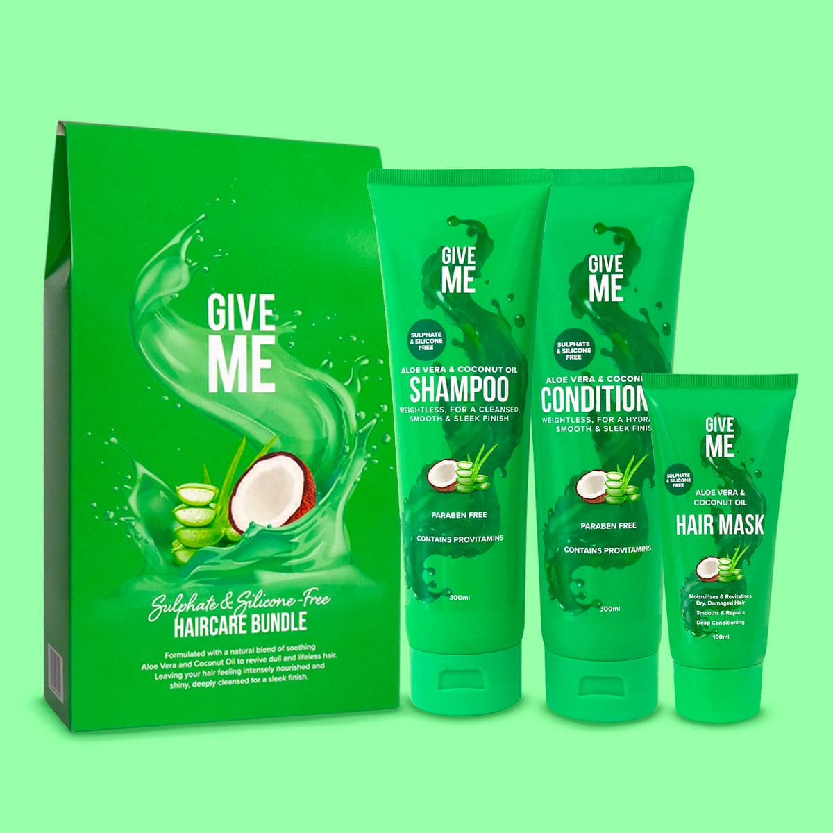 Sulphate & Silicone-Free Haircare Bundle (Worth £23.98)