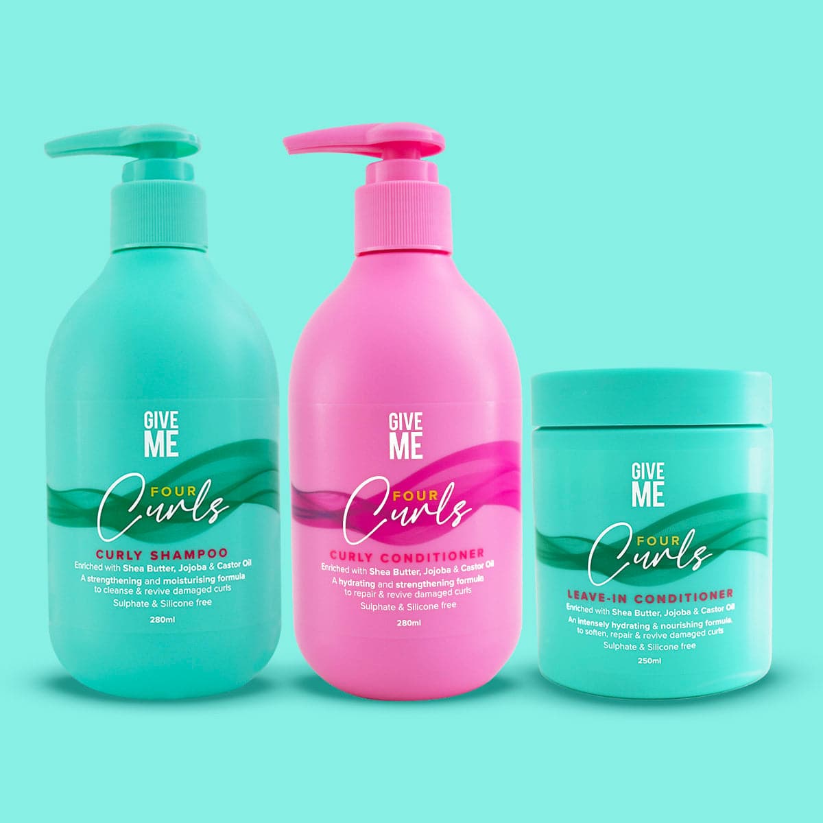 Four Curls Intense Hydration  (Worth £25.98)