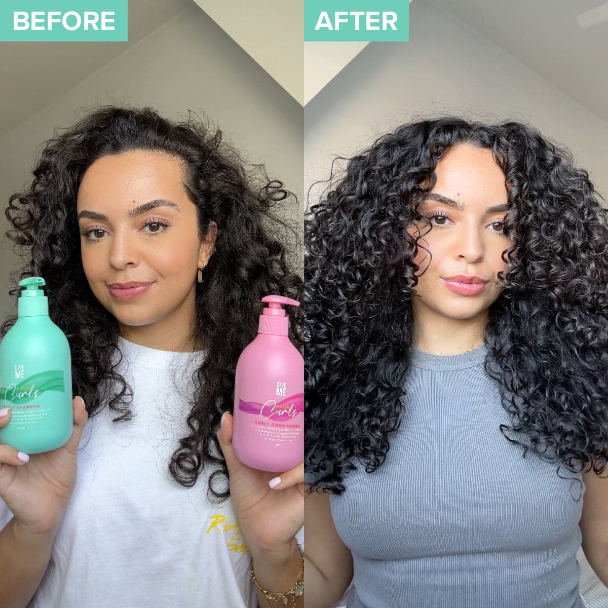 Four Curls Moisturising Shea Butter Shampoo & Conditioner Bundle (Worth £13.98) 2 Four Curls Moisturising Shea Butter Shampoo & Conditioner Bundle (Worth £13.98)