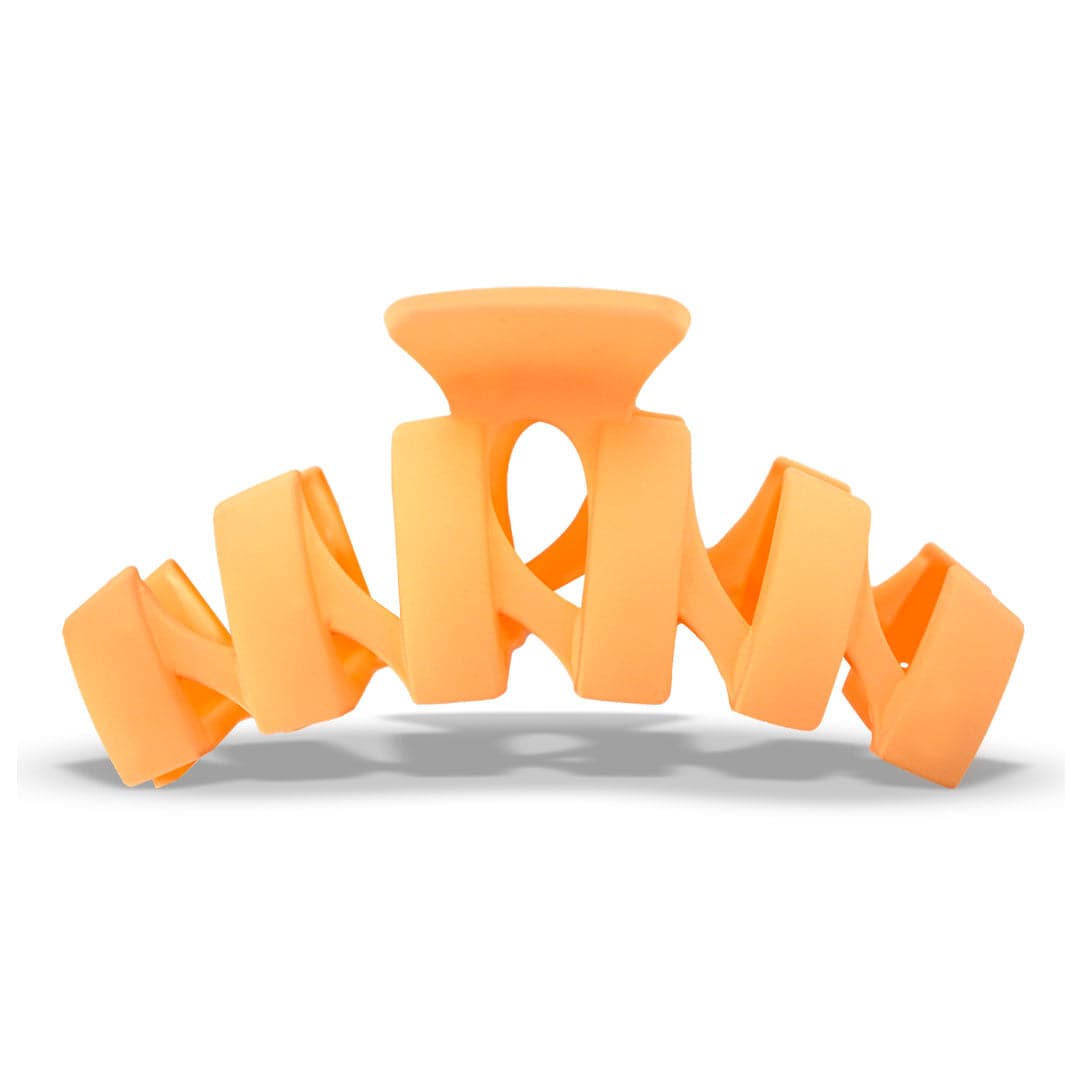 Peach Claw Clip 2 Peach Claw Clip