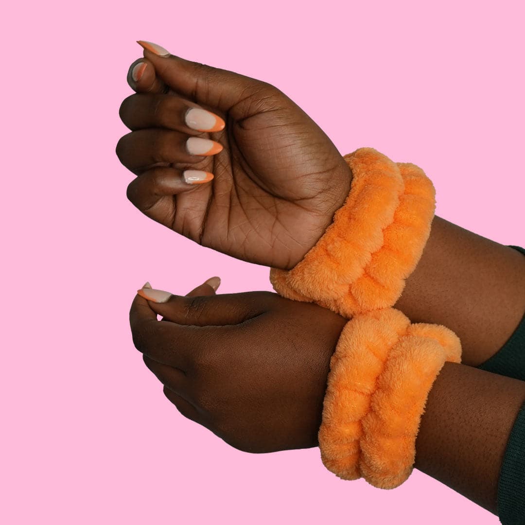 Fleece Wrist Washbands 3 Fleece Wrist Washbands