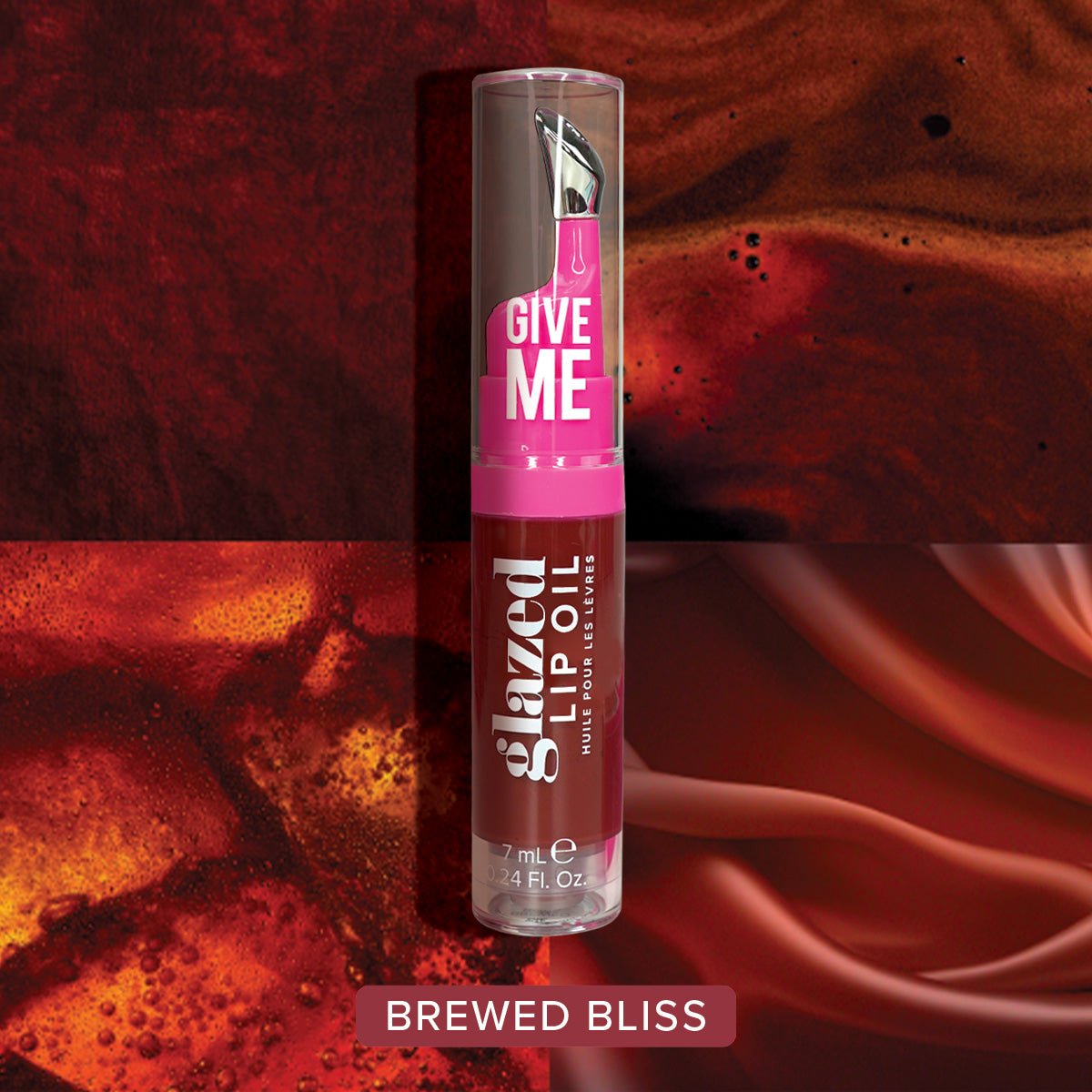Glazed Lip Oil - Brewed Bliss 6 Pick n Mix Glazed Lip Oil Bundle - Set of 4